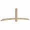 Ekena Millwork Bellingham Rough Sawn Timber Gable Bracket, Douglas Fir, 108"W x 31 1/2"H x 4"D x 4"F, 7/12 Pitch GBW108X31X0404BEL00RDF - alternate 4